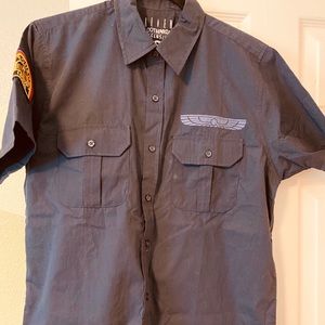 Alien Fan Merch - Men’s Size Small Work Shirt